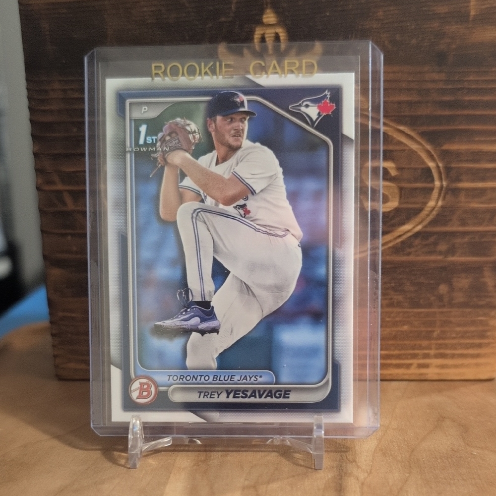 2024 1st Bowman Trey Yesavage Rookie Card Blue Jays World Series 🔥🔥🔥